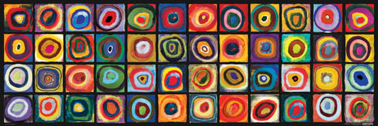 EUROGRAPHICS Color Study of Squares (Expanded from original) 1000-Piece Puzzle