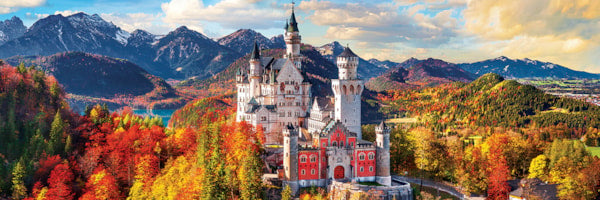 EUROGRAPHICS Neuschwanstein Castle in autumn 1000-Piece Puzzle
