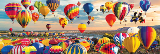 EUROGRAPHICS Balloon Lift Off 1000 piece Panoramic Puzzle