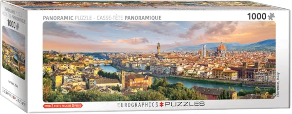 EUROGRAPHICS, Florence, Italy 1000 piece Panoramic Puzzle