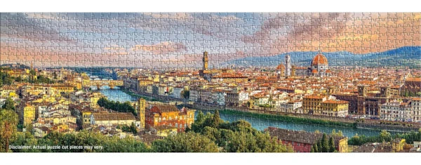 EUROGRAPHICS, Florence, Italy 1000 piece Panoramic Puzzle