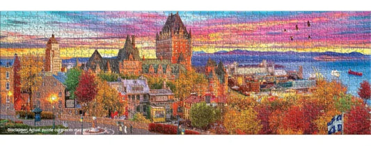 EUROGRAPHICS Quebec City 1000 piece Panoramic Puzzle