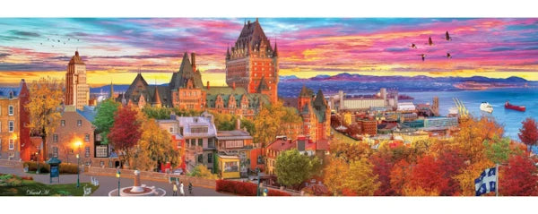 EUROGRAPHICS Quebec City 1000 piece Panoramic Puzzle