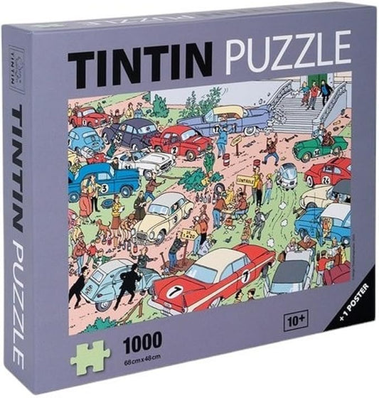 TINTIN Puzzle Rallye 1000 PCS