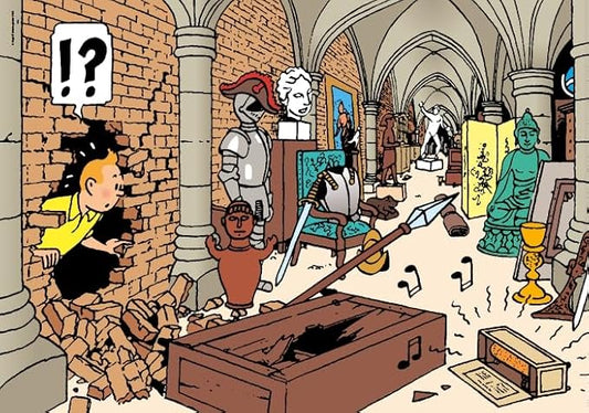 TINTIN Puzzle Treasure 500 PCS