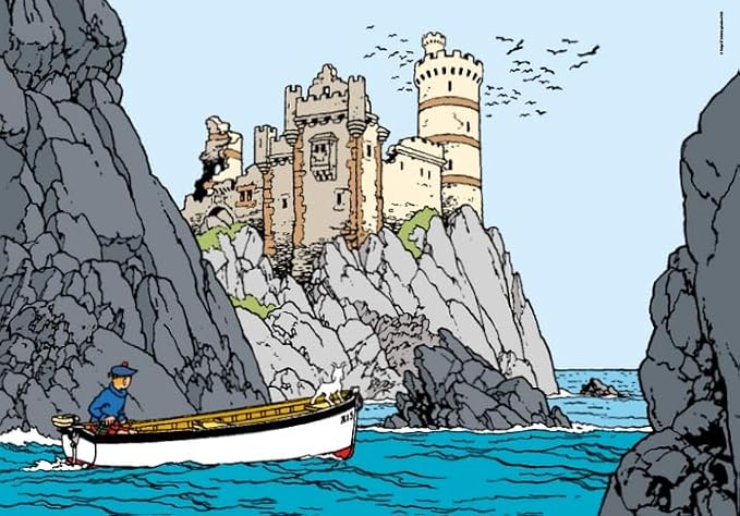 TINTIN Puzzle Black Island 500 PCS