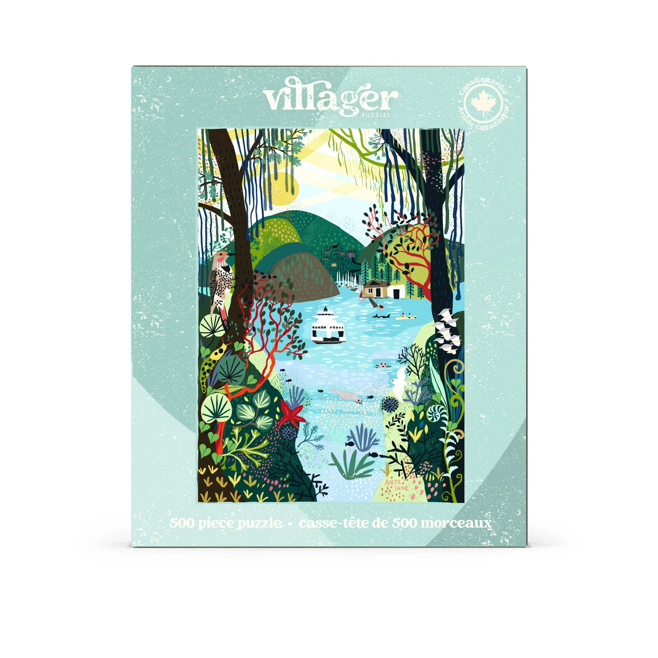 VILLAGER Bowen Island | 500-Piece Puzzle | Designed in Canada