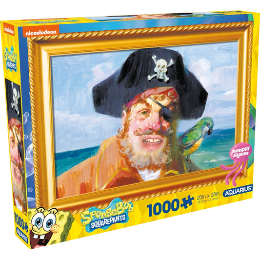 AQUARIUS SpongeBob SquarePants Painty The Pirate 1000 Piece Jigsaw Puzzle