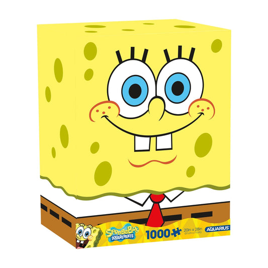 AQUARIUS SpongeBob SquarePants 1000 Piece Jigsaw Puzzle (Premium Box)