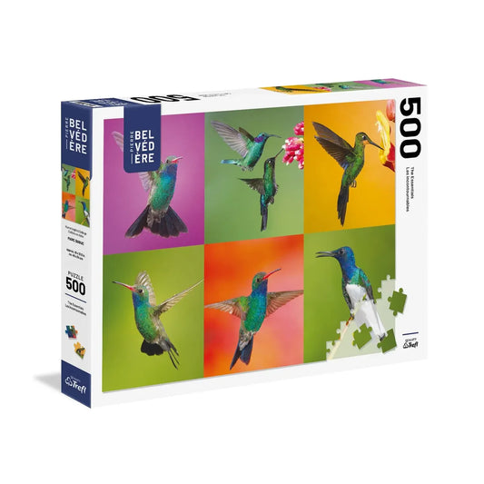 PIERRE BELVEDERE DUBUC - HUMMINGBIRD COLLAGE 500 PCS