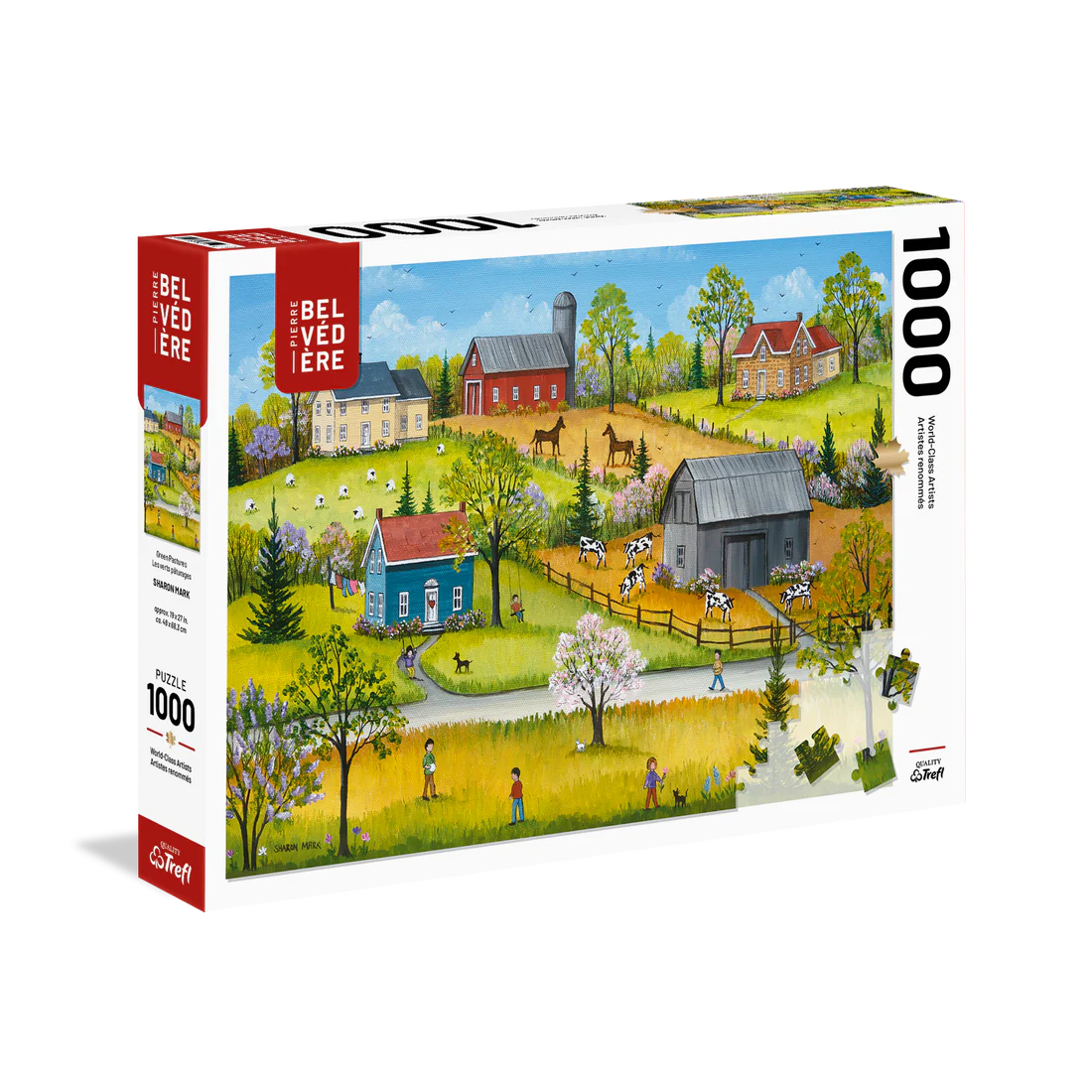 PIERRE BELVEDERE S.MARK, GREEN PASTURES 1000 PCS