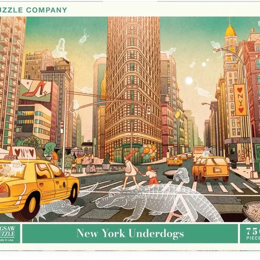 NEW YORK PUZZLE COMPANY, New York Underdogs, 750 pcs