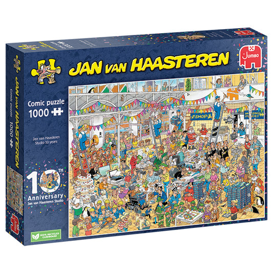 JUMBO Jan van Haasteren JVH Studio 10 years 1000pcs