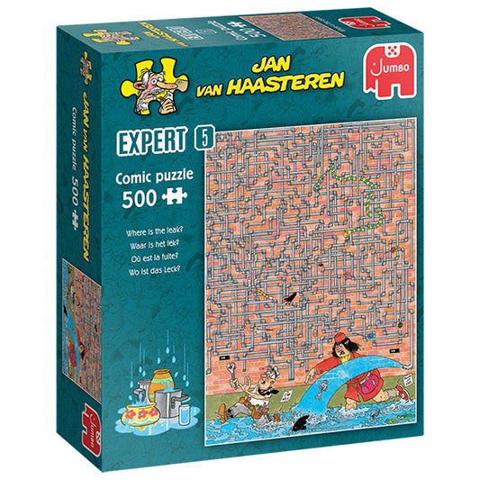 JUMBO Jan van Haasteren JVH EXPERT 5, Where is the leak? 500 pcs