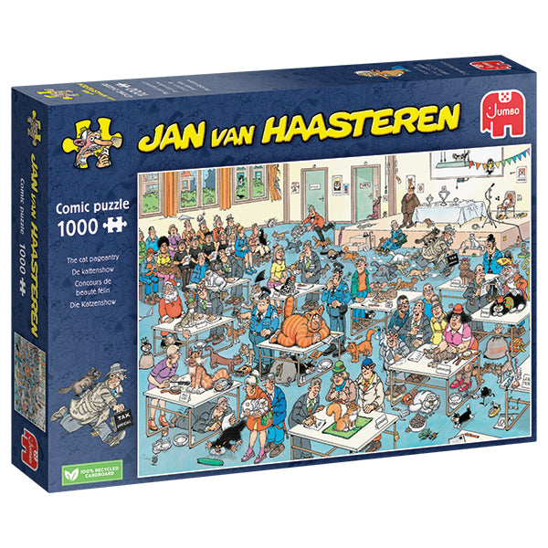 JUMBO Jan van Haasteren ,JVH The Cat Pageantry 1000pcs