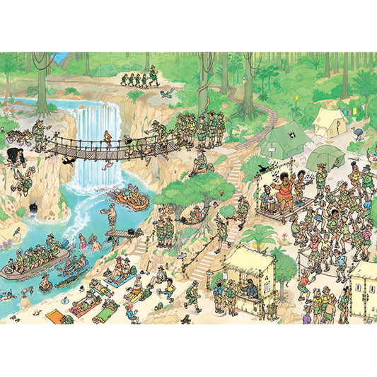 JUMBO Jan van Haasteren JVH Jungle tour 1000pcs