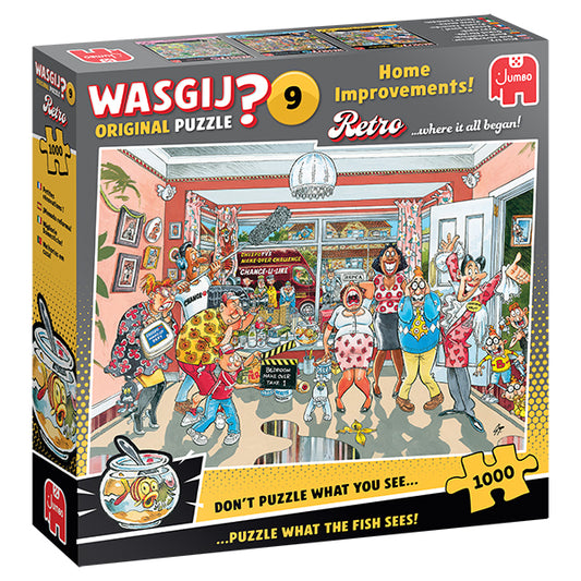 JUMBO Wasgij Original Retro 9, Home Improvements! 1000pcs