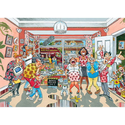 JUMBO Wasgij Original Retro 9, Home Improvements! 1000pcs