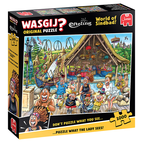 JUMBO  Wasgij Efteling World of Sindbad! 1000pcs