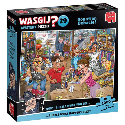 JUMBO  Wasgij Mystery 29, Donation Debacle 1000pcs