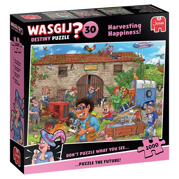 JUMBO Wasgij Destiny 30, Harvesting Happiness 1000pcs