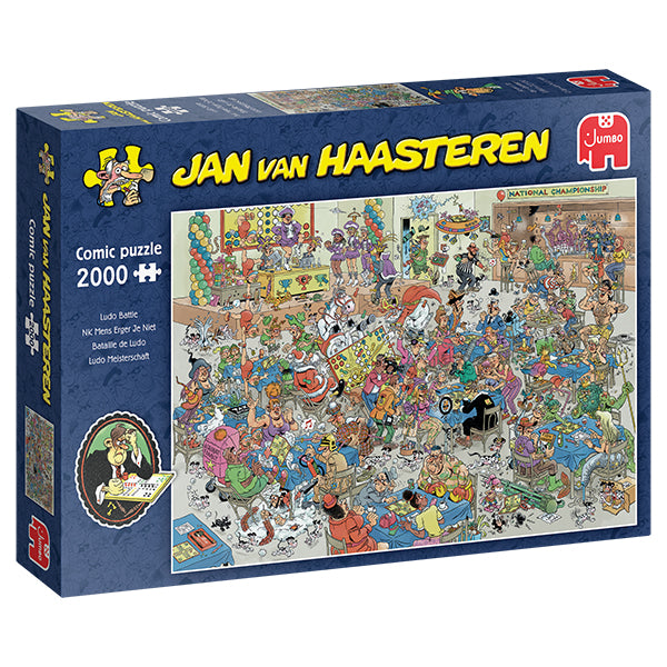 JUMBO Jan van Haasteren JVH  Ludo Battle 2000pcs