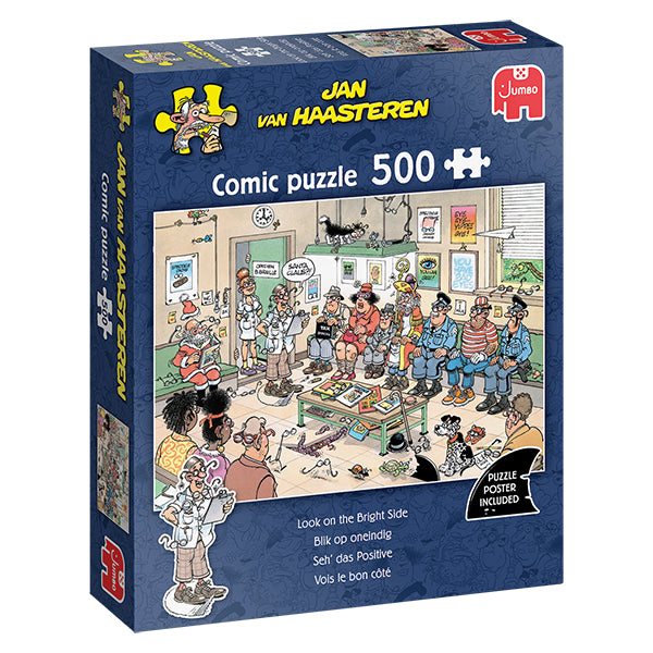 JUMBO Jan van Haasteren JVH ,Look on the Bright Side, 500 pcs