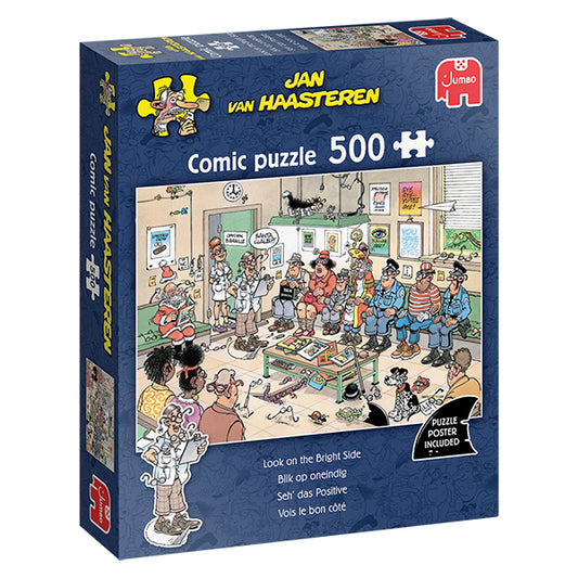 JUMBO Jan van Haasteren JVH ,Look on the Bright Side, 500 pcs