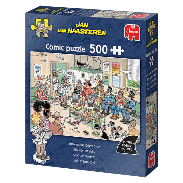 JUMBO Jan van Haasteren JVH ,Look on the Bright Side, 500 pcs
