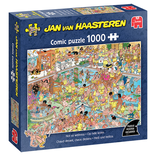 JUMBO Jan van Haasteren JVH Not so wellness 1000pcs