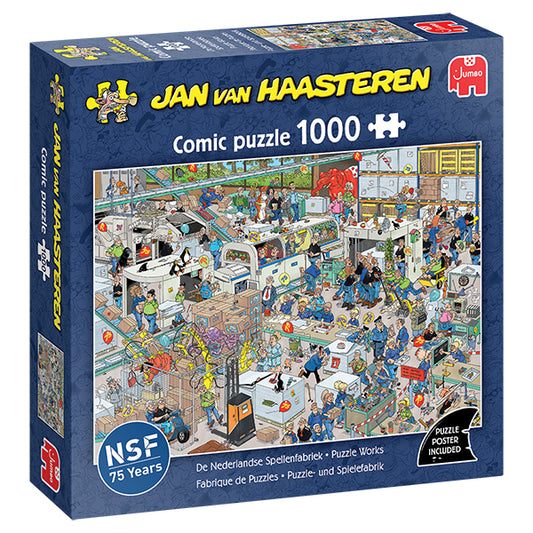 JUMBO, Jan van Haasteren, JVH, Puzzle Works, 1000 pcs