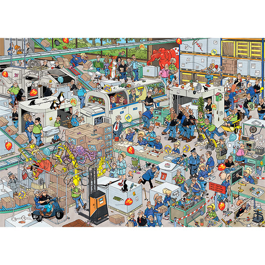 JUMBO, Jan van Haasteren, JVH, Puzzle Works, 1000 pcs