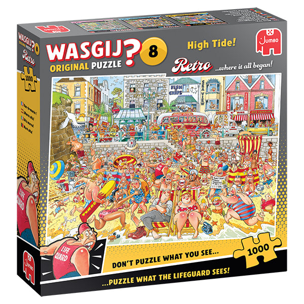 JUMBO Wasgij Original Retro 8, High Tide! 1000pcs