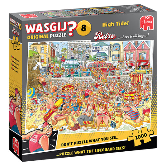 JUMBO Wasgij Original Retro 8, High Tide! 1000pcs