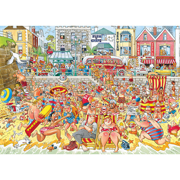 JUMBO Wasgij Original Retro 8, High Tide! 1000pcs
