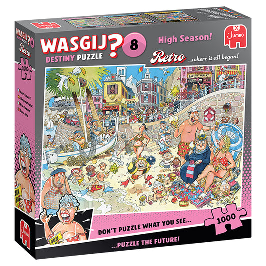 JUMBO wasgij Destiny Retro 8, High Season! 1000pcs