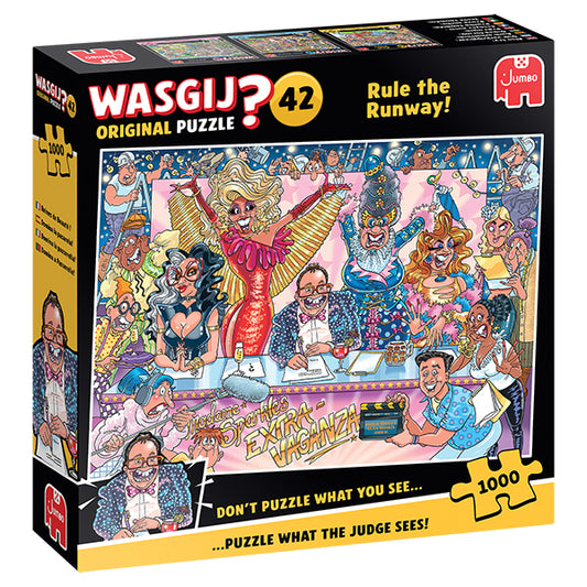 JUMBO Wasgij Original #42, Rule the runway! 1000pcs