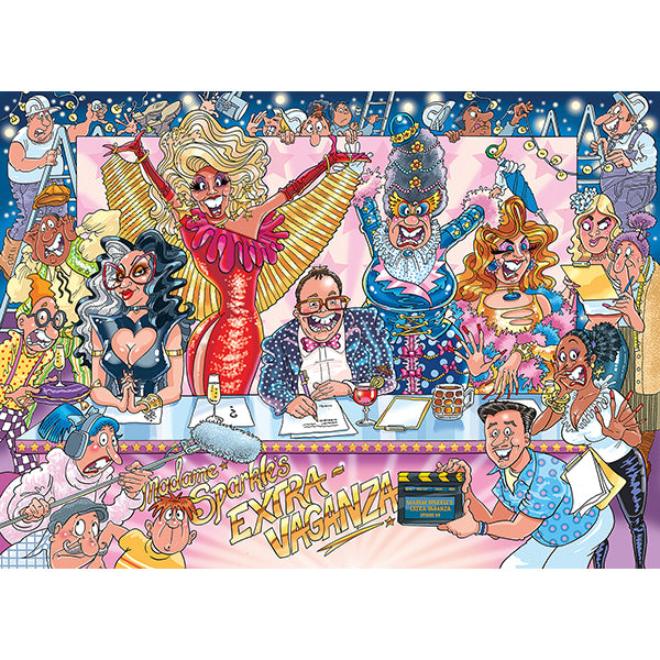 JUMBO Wasgij Original #42, Rule the runway! 1000pcs