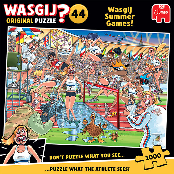 JUMBO, Wasgij Original 44, Wasgij Summer Games! 1000 pcs