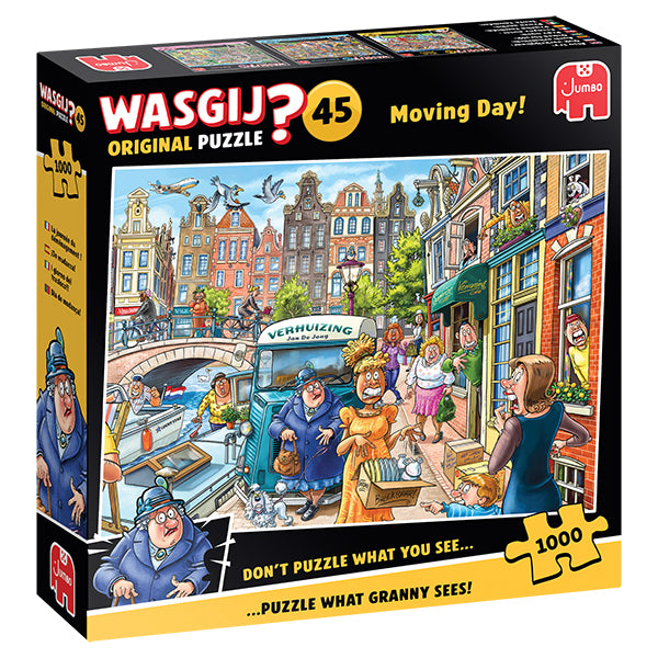 JUMBO Wasgij Original 45, Moving Day! 1000 pcs