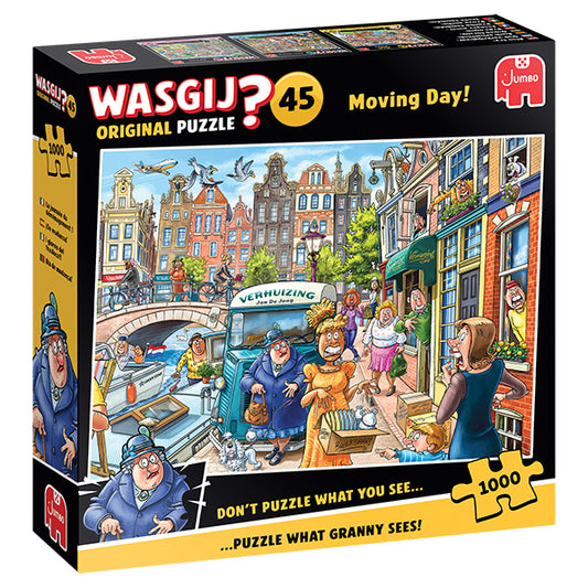 JUMBO Wasgij Original 45, Moving Day! 1000 pcs