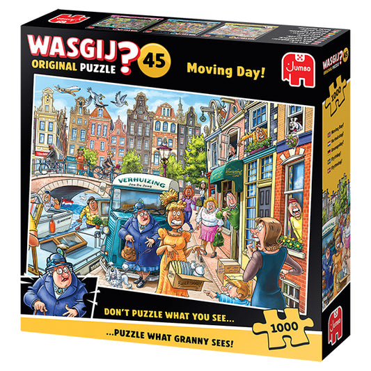 JUMBO Wasgij Original 45, Moving Day! 1000 pcs