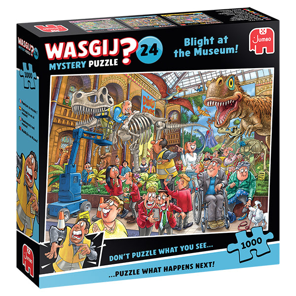 JUMBO Wasgij Mystery #24, Blight at the Museum! 1000pcs