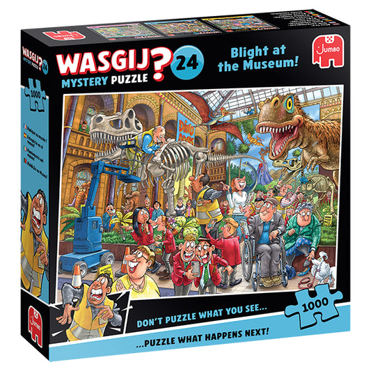 JUMBO Wasgij Mystery #24, Blight at the Museum! 1000pcs