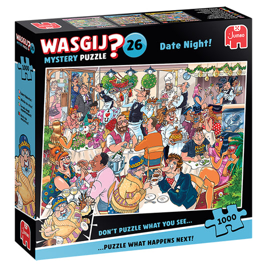 JUMBO Wasgij Mystery 26, Date Night! 1000pcs
