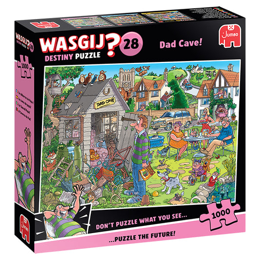 JUMBO Wasgij Destiny 28, Dad Cave! 1000pcs