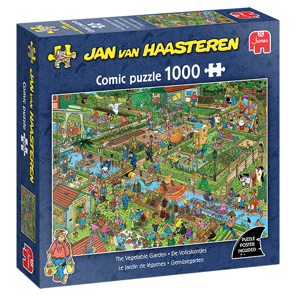 JUMBO Jan van Haasteren, JVH, The Vegetables Garden 1000pcs