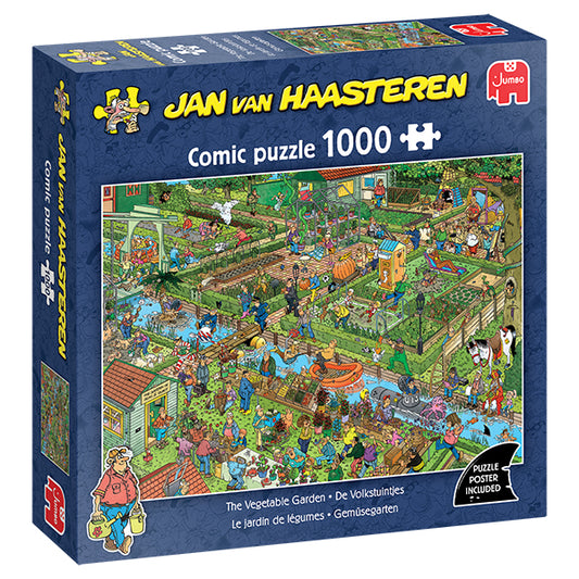 JUMBO Jan van Haasteren, JVH, The Vegetables Garden 1000pcs
