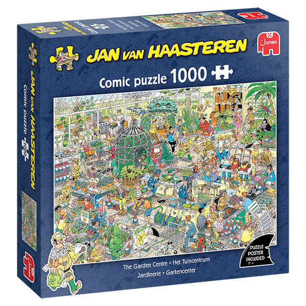 JUMBO, Jan van Haasteren, JVH, Garden Center, 1000 pcs