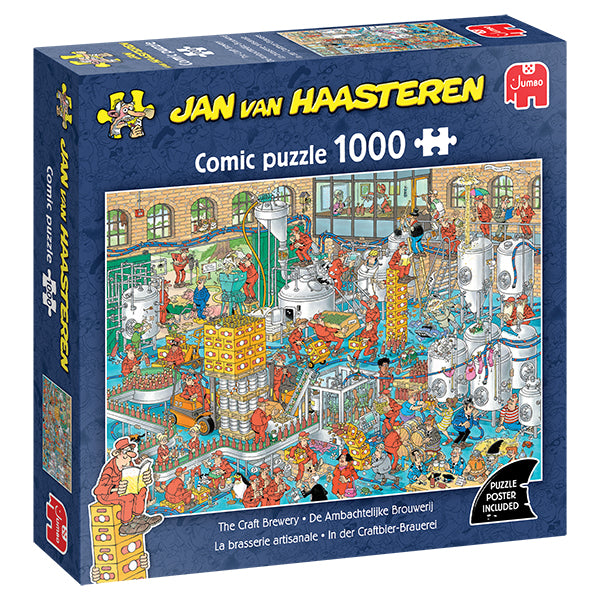 JUMBO Jan van Haasteren JVH, The Craft Brewery 1000pcs
